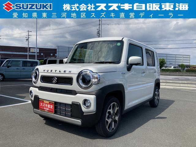 落ち着いたホワイトパールのハスラーが仲間入り♪ バックカメラにアラウンドビューモニターなど充実装備です！