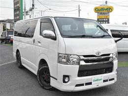 トヨタ ハイエースバン 2.8 スーパーGL ロング ディーゼルターボ Bカメラ B/T ワタナベH 両パワスラ ETC2.0