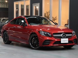 メルセデスAMG Cクラスクーペ C43 4マチック 4WD 1オナ 後期 SR ディ-ラ-メンテ 無鈑金 禁煙