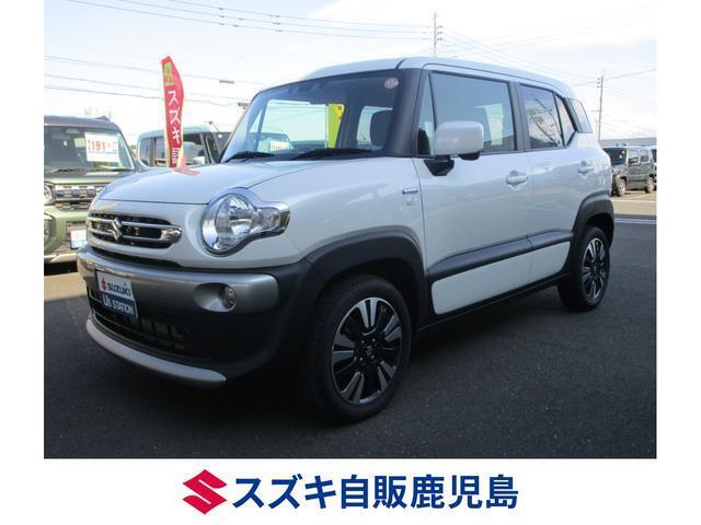 令和7年式　クロスビー　ハイブリッドMV　入荷です。 色はピュアホワイトパール♪　衝突被害軽減ブレーキ　全方位カメラ　アルミ