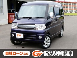 三菱 タウンボックス 660 LX ハイルーフ 4WD 軽自動車 社外メモリナビ フルセグTV ETC