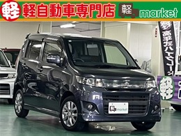 スズキ ワゴンR 660 スティングレー リミテッド 禁煙車　社外HDDナビ　HID　ETC付き
