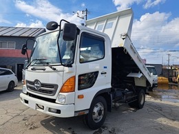 日野自動車 レンジャー 4トンダンプ　電動コボレーン付 スタッドレスタイヤ装着車