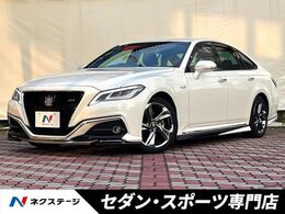トヨタ クラウン ハイブリッド 2.5 RS TRDエアロ(F/S/R)　BSM　RCTAB　カラーHUD