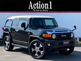 トヨタ FJクルーザー 4.0 4WD GARSON22インチアルミ　ナビゲーション　フ