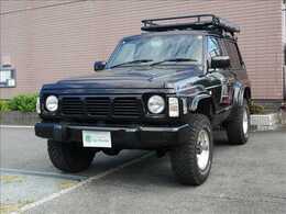 日産 サファリ 2.8 ハードトップスピリットタイプI ディーゼルターボ 4WD ルーフキャリア　ヒッチキャリア　ETC