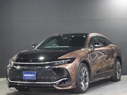 トヨタ クラウンクロスオーバー 2.5 G アドバンスト レザー パッケージ E-Four 4WD 1オナ　禁煙　GRフルエアロ　21AW　黒革
