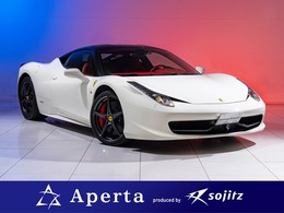 フェラーリ 458イタリア F1 DCT 正規ディーラー車赤革シートヒーター20AW