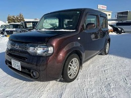 日産 キューブ 1.5 15X FOUR Mセレクション 4WD 純正ナビ・フルセグTV/プッシュスタート