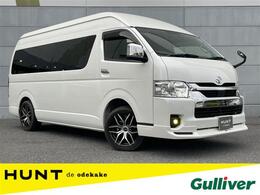 トヨタ ハイエース 2.7 グランドキャビン ファインテックツアラー 4WD 禁煙車 社外7インチナビ 全方位カメラ
