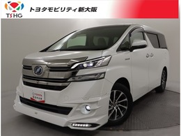 トヨタ ヴェルファイア ハイブリッド 2.5 V E-Four 4WD 1オーナー記録簿ICS 10ナビ後席M 全周囲M