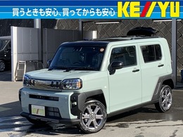 ダイハツ タフト 660 Gターボ ダーククロム ベンチャー 4WD 届出済未使用車　寒冷地仕様　新品ナビ取付