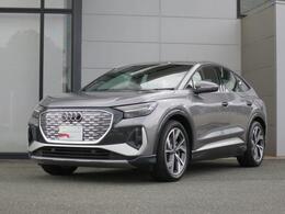 アウディ Q4スポーツバックe-tron 40 Sライン 認定中古車　ワンオーナー　本革シート