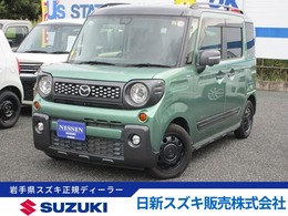 マツダ フレアワゴン 660 タフスタイル ハイブリッド XT 4WD 全方位/フルセグナビ/衝突被害軽減B/保証付