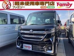 スズキ スペーシア 660 カスタム ハイブリッド GS 衝突被害軽減ブレーキ 届出済未使用車 アダ