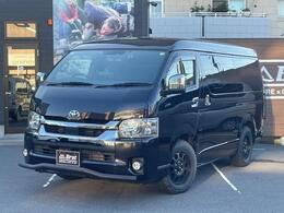 トヨタ ハイエースバン 2.7 スーパーGL ダークプライムII ワイド ミドルルーフ ロングボディ 4WD 4WD ワンオーナー UIビークルスライドフロ