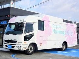 三菱ふそう ファイター 医療防疫車 8ナンバー マンモグラフィー レントゲン車 検診車 ディーゼル発電機