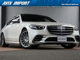 メルセデス・ベンツ Sクラス S500 4マチック ロング AMGライン (ISG搭載モデル) 4WD リアコンフォート黒革 SR 20AW 禁煙 1オナ