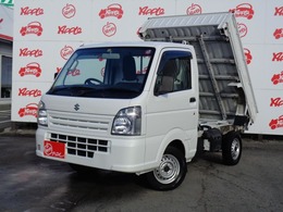 スズキ キャリイ 660 金太郎ダンプ 3方開 荷台側鳥居 4WD ワンオナ・距離9800キロ・車検2年・A/C