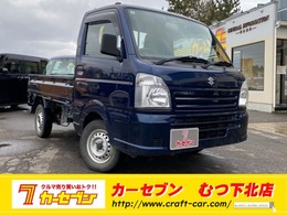 スズキ キャリイ 660 KC エアコン・パワステ 農繁仕様 3方開 4WD マニュアル車　ドラレコ　全国保証1年付