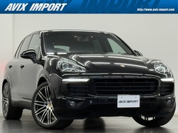 ポルシェ カイエン プラチナエディション ティプトロニックS 4WD 後期特別仕様 黒半革 Sヒ-タ PCM BOSE 21AW