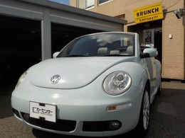 フォルクスワーゲン ニュービートルカブリオレ LZ 最終レトロブルー 電動オープン レザーS