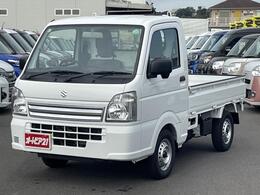 スズキ キャリイ 660 KCエアコン・パワステ農繁 スズキ セーフティ サポート非装着車 3方開 4WD 届出済未使用車・5速MT・キーレス