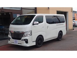 日産 NV350キャラバンワゴン 2.5 ライダー GX ロングボディ 低床 純正ナビTV　アラウンドビューモニター