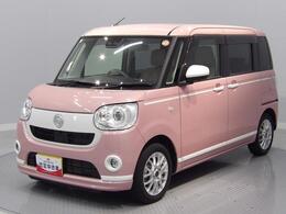 ダイハツ ムーヴキャンバス 660 G ホワイトアクセントVS SAIII 4WD ディスプレイオーディオ　パノラマモニター