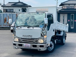いすゞ エルフ 3tダンプ ShinMaywaダンプターボキーレス