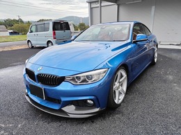 BMW 4シリーズクーペ 420i Mスポーツ 車高調　ワンオフマフラー　19インチアルミ