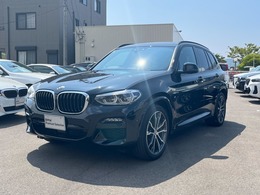 BMW X3 xドライブ20d Mスポーツ ディーゼルターボ 4WD コンフォートアクセス　本革シート　サンル