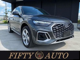 アウディ Q5スポーツバック 40 TDI クワトロ Sライン ディーゼルターボ 4WD ドライブレコーダー　全周囲カメラ　クリア
