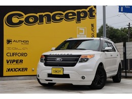 フォード エクスプローラー XLT エコブースト 同色ペイント　AWブラックペイント　グリル