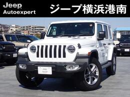 ジープ ラングラー アンリミテッド サハラ 3.6L 4WD 認定中古車　ワンオーナー車　禁煙車