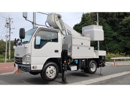いすゞ エルフ 高所作業車　アイチ製　11m H11A200kgバケット ドラレコ ナビ