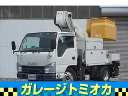 いすゞ エルフ 高所作業車 アイチSH10ト 9.9m高所 FRP電工仕様