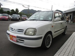 日産 マーチ 1.0 コレット フロア5速ミッション・新品社外15インチAW