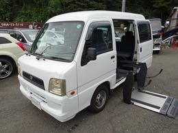 スバル サンバー トランスケア　車いす移動車　8ナンバー 福祉車両　電動サイドリフトアップ