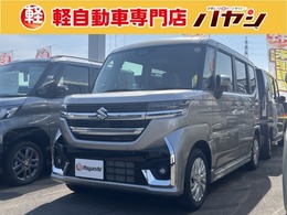 スズキ スペーシア 660 カスタム ハイブリッド GS 届出済未使用車/カーナビ(8インチ)/BC/ETC