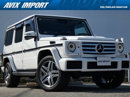 メルセデス・ベンツ Gクラス G350d ロング ディーゼルターボ 4WD 後期型 黒革 SR HDDナビ地デジ AMG20AW禁煙
