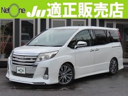 トヨタ ノア 2.0 Si 9型ナビ RAYS18インチ TEIN車高調 エアロ