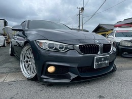BMW 4シリーズクーペ 420i Mスポーツ 社外エアサス　赤レザー　エアロ　マフラー