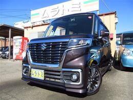 スズキ スペーシア 660 カスタム ハイブリッド XSターボ ターボ 衝突軽減ブレーキ ナビ ETC