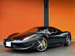 フェラーリ 458イタリア F1 DCT 黒赤本革S鍛造20AWCarbonbrake可変マフラー