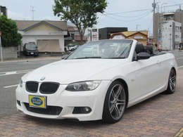 BMW 3シリーズカブリオレ 335i Mスポーツパッケージ 純正ナビ　純正アルミ　ETC　黒革シート