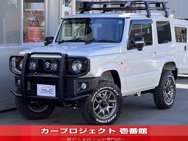 R6年 ジムニー XC　ターボ　4WD　オートマ車　セーフティサポート　GI★GEARリフトアップ　大型グリルガード　追加LEDフォグ　ルーフラック　リアラダー　純正16アルミ　オープンカントリーRT