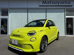 アバルト 500eカブリオレ ツーリズモ 当社試乗車　認定中古車　保証継承