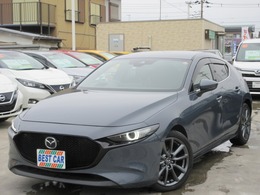 マツダ MAZDA3ファストバック 2.0 X バーガンディ セレクション ハイブリッド禁煙 赤本革 BOSE12スピーカー