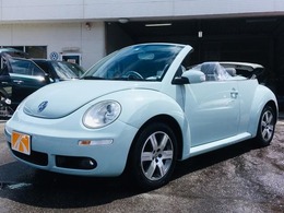 フォルクスワーゲン ニュービートルカブリオレ LZ LZ　後期モデル　アクエリアスブルー　走行